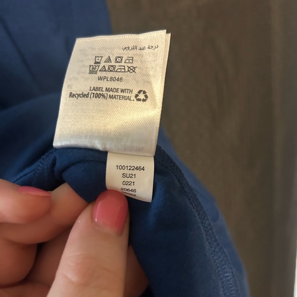 NEW Style&Co Women’s Flip Flop Blue Sleeveless Dress Size Large - Picture 5 of 12